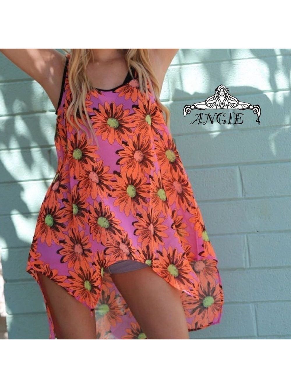 PRICE IS FIRM! BRAND NEW Angie Sleeveless Hi-Lo Tank Tops - Picture 10 of 10